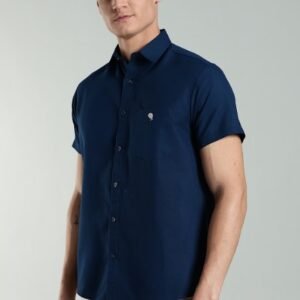 LS 001 || Navy || Half Sleeve Shirt