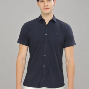 PR3 Shirts 004 – Navy || Half Sleeve Shirt
