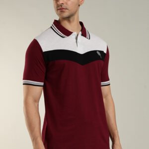 PR44 || Maroon || 100% Cotton T-Shirt