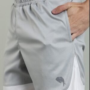 SH 003|| Lite Grey white || Shorts