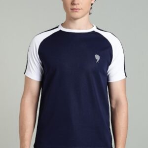 RHSO2||NAVY|| Round Neck Half Sleeve-CS