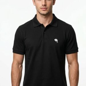 PR48|| BLACK|| 100% Cotton T-Shirt