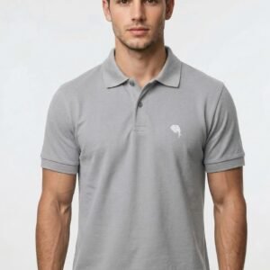 PR48||GREY|| 100% Cotton T-Shirt